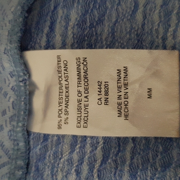 MPG women's size Medium go anywhere blue athletic sporty skirt - Picture 4 of 6